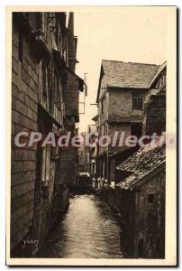 Old Postcard Caudebec en Caux Seine Inferieure Old Houses Rue de la Boucherie