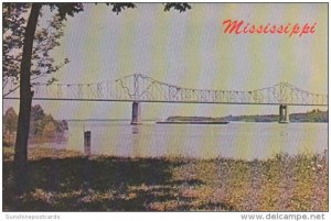Mississippi Greenville Mississippi River & Bridge