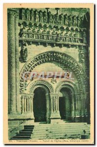 Old Postcard Vouvant Vendee Church My History Class Portal