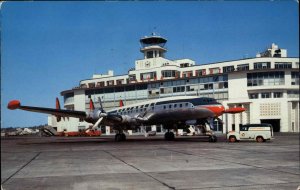 Seattle Tacoma Internat'l Airport Washington WA Northwest Airplane Vintage PC