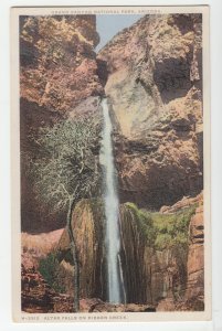 P2189 vintage postcard altar water falls ribbon creek grand canyon arizona