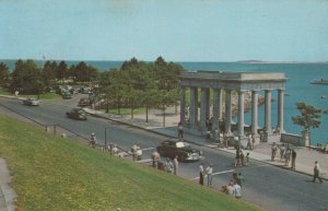 America Postcard - Looking Down on Plymouth Bay, Massachusetts    RS24844