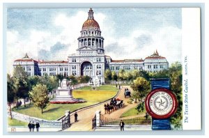 c1910's The Tierra State Capitol Austin Texas TX Tuck's Oilette Antique Postcard