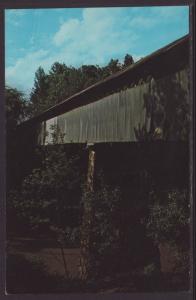 Nectar Covered Bridge,Blount County,AL Postcard