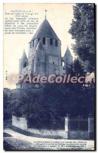 Old Postcard Provins Cesar Tower or Tour Du Roi