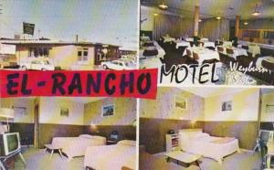 El Rancho Motor Hotel and Dining Room Weyburn Saskatchewan Canada 1985