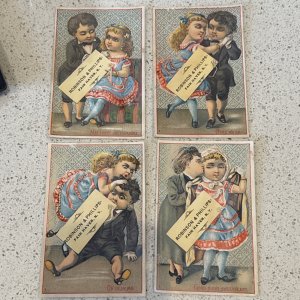 K47/ 4 Victorian Trade Card(s) c1890 Fair Haven New York Robinson & Phillips 561