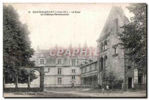 Chateaubriant - Court of the Castle - Old Postcard