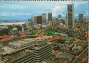 Singapore Postcard - An Overhead View of Skycrapers, Harbour City Area  RR12256