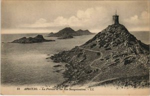 CPA Ajaccio La Parata et les Iles Sanguinaires CORSICA (1078010)