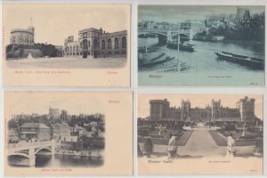 WINDSOR CASTLE GREAT BRITAIN UK 33 Vintage postcards Mostly pre-1920 (L2793)