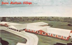 Ohio Postcard Old ENGLEWOOD Dayton GRACE BRETHREN VILLAGE Retirement Home