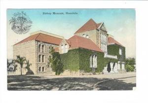 LP133    Honolulu Hawaii vintage Postcard Bishop Museum