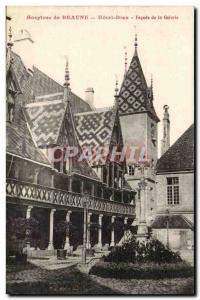 Beaune Hotel Dieu Old Postcard Front of gallery