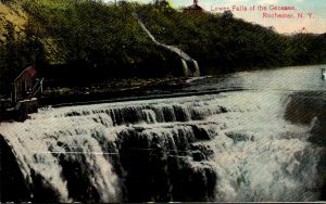 New York Rochester Lower Falls Of The Genesee