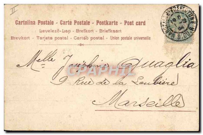 Old Postcard Volcano