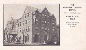 Classic Cars, Exterior View, The General Denver Hotel, Wilmington, Ohio, 00-1...