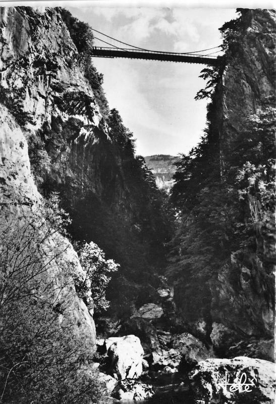 BR7178 Le Pont de l'Abime sur le Cheran france