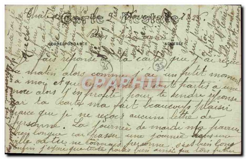 Old Postcard Chateaugiron Le Seminaire St. Groix