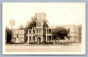 HONOLULU HI JUDUCIARY BUILDING VINTAGE REAL PHOTO POSTCARD RPPC