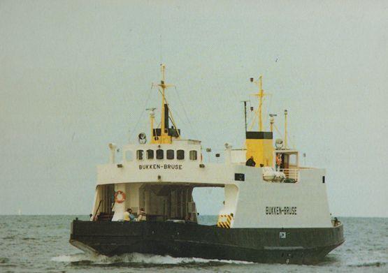 MV Bukken Bruse Denmark Ferry Postcard