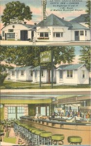 1940s Wisconsin De Forest Gest's Inn roadside Fagan Postcard 22-10998
