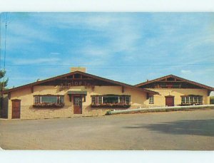 Unused Pre-1980 ALPINE INN MOTEL La Crosse Wisconsin WI u0550