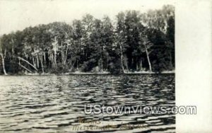 Real Photo, Birches - Messalonskee Lake, Maine ME  