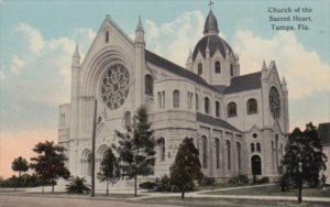 Church Of The Sacred Heart Tampa Florida Curteich