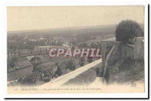 Avranches Old Postcard General view of the Vallee de la See rating Saint John