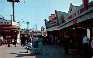 Lincoln Park N Dartmouth Massachusetts MA Postcard VTG UNP Plastichrome Vintage  