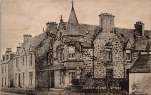 Station Hotel Alness Postcard PC332