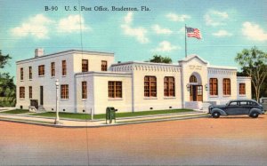 Florida Bradenton Post Office Curteich