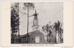 Trinity Lutheran Church, Sanford, North Carolina 1920-40s