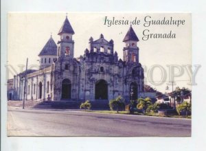 441358 Nicaragua 2002 Granada Guadalupe Church RPPC to Germany stamps with dog