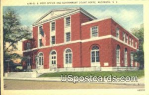 US Post Office - Anderson, South Carolina