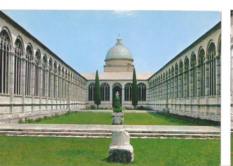 Postal 044815 : Pisa. Camposanto Monumental. Interior of the Quadriportico an...