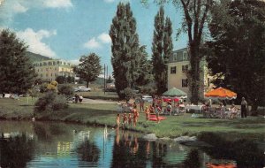 THE WAUMBEK Jefferson, NH Golf Course Country Club 1964 Vintage Postcard