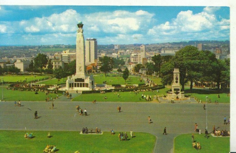 Devon Postcard - View From Smeaton's Tower - Plymouth - Ref TZ386