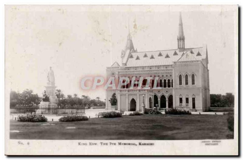 Pakistan - Karachi - King Row - The 7th Memorial Old Postcard