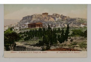 Greece - Athens. The Acropolis & Temple of Theseus