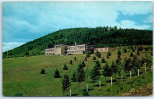 Postcard - Closed Retreat House of the Oblate Fathers - Edmundston, Canada