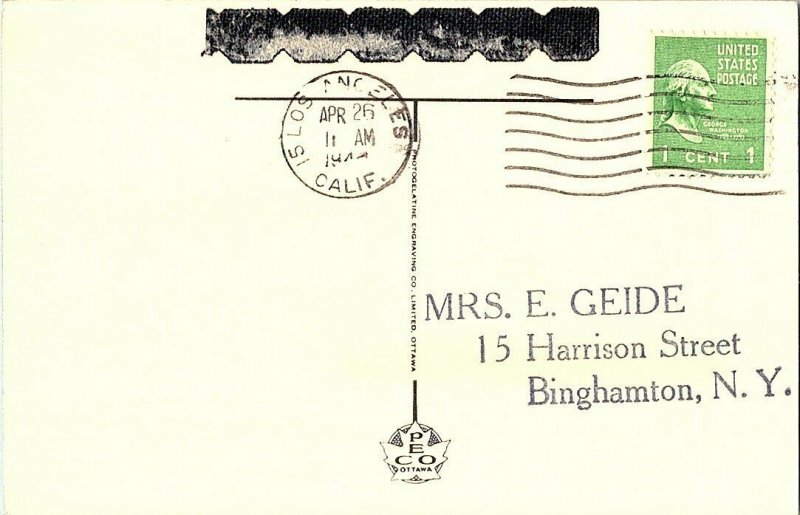 Maid of the Mist Niagara Falls Canada Vintage Postcard Standard View Card