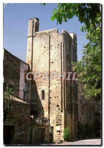 Postcard Modern Villemagne Herault Tower