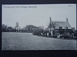 Norfolk RANSWORTH Vicarage and York Cottage c1909 Postcard by Valentine 64026