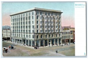 Exchange Hotel Horse Carriage Building Montgomery Alabama AL Tuck's Postcard