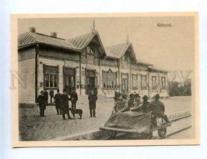 205150 RUSSIA FINLAND Sainio station Fin reissue postcard