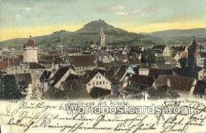 Reutlingen mit Achalm German Postcard Germany Post Card