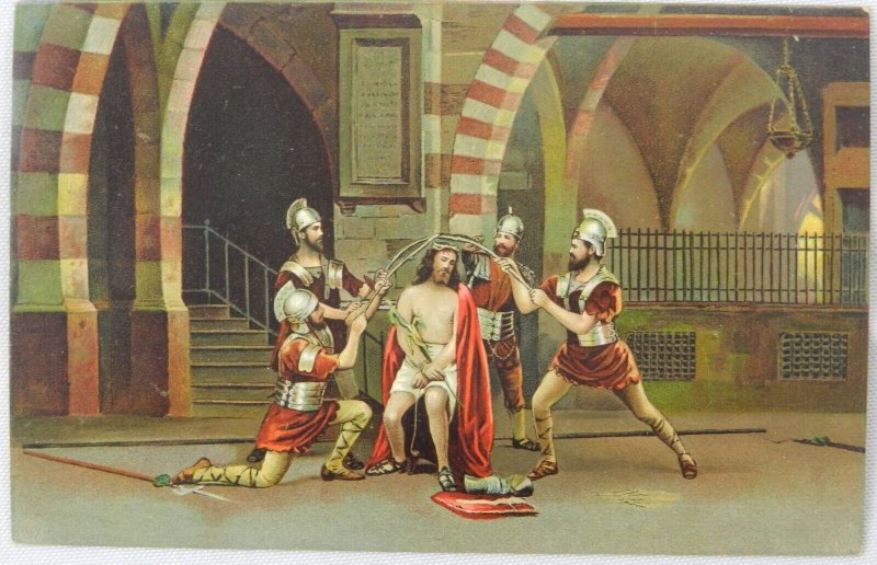 Oberammergau Passion Play Jesus & Disciples Together - 9 Vintage Postcard Series