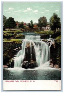 c1905 View Of Shinglekill Falls Waterfalls Purling New York NY Antique Postcard